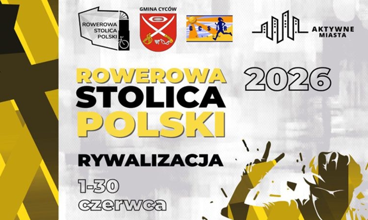 Rowerowa Stolica Polski 2026 – dołącz do rywalizacji z gminą Cyców!