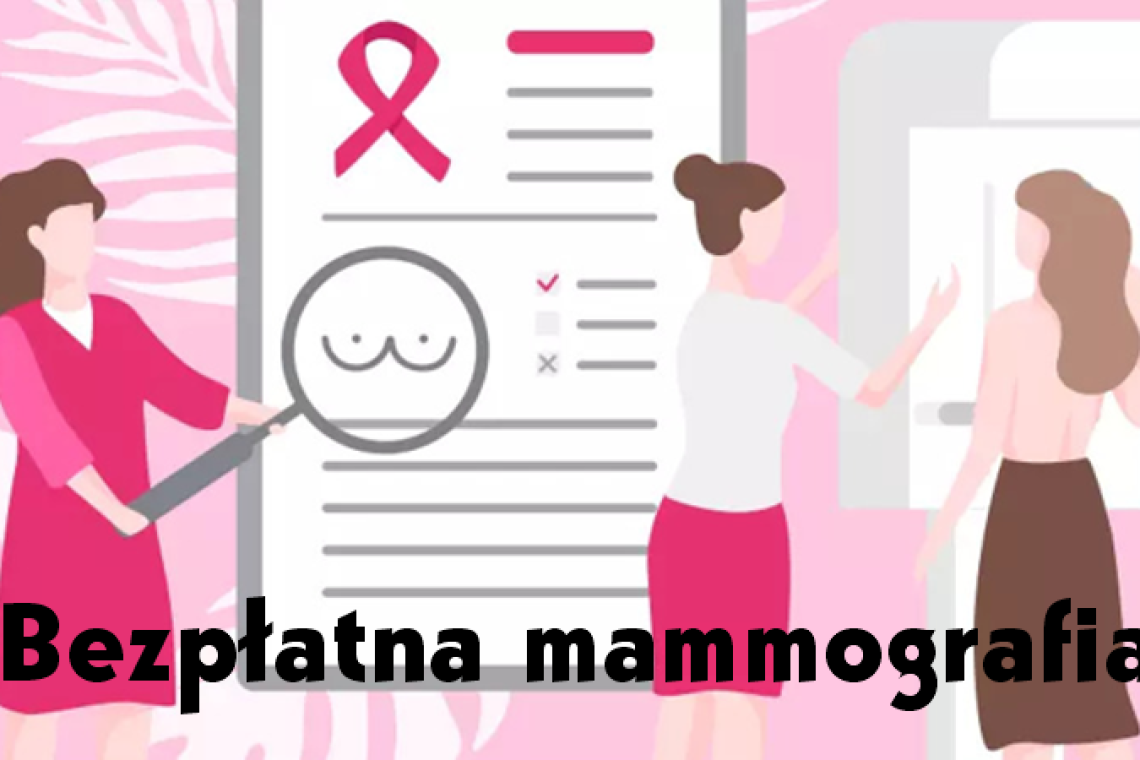 Bezpłatna mammografia w Cycowie